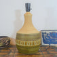 Große Borge Christoffersen Design Haslev Keramik Lampe 1960s Danish Design