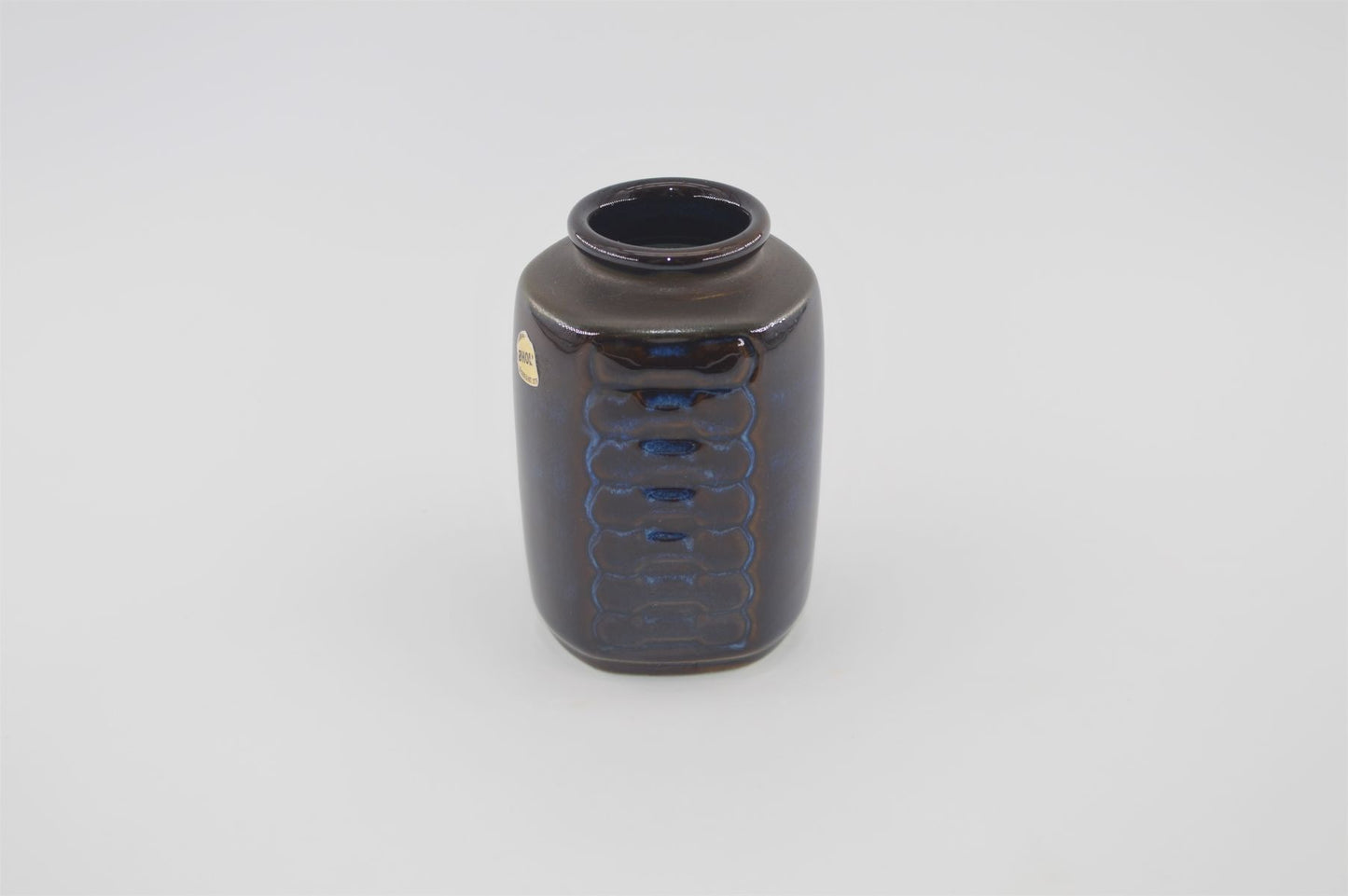 Mid-Century Søholm Stentøj Vase 3321 Design Einar Johansen Danmark 1960s Bornholmer Studiokeramik