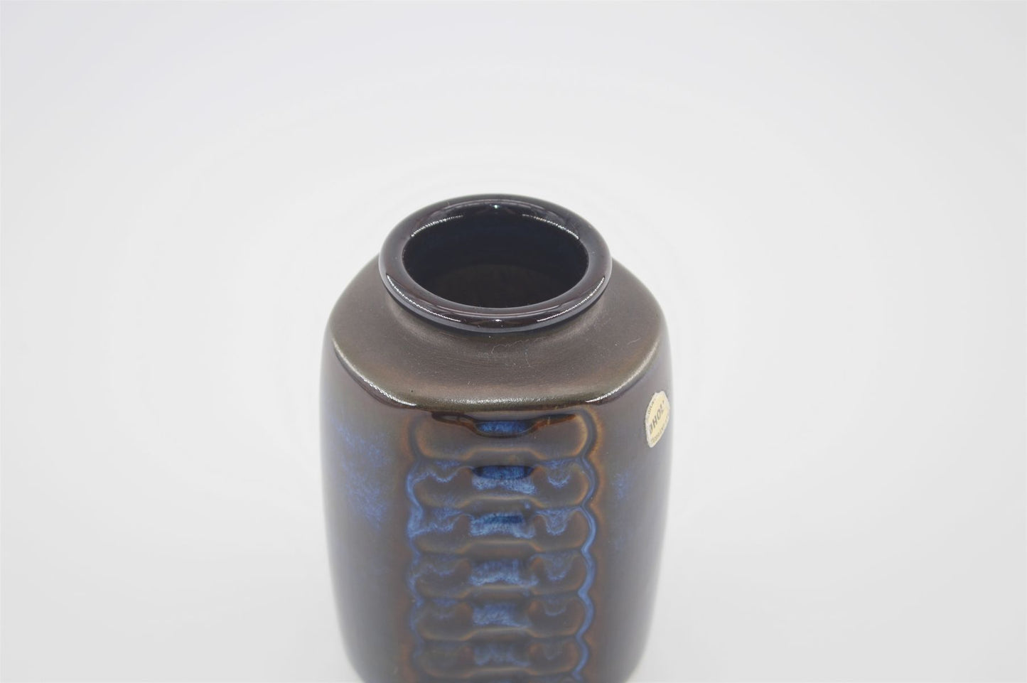 Mid-Century Søholm Stentøj Vase 3321 Design Einar Johansen Danmark 1960s Bornholmer Studiokeramik