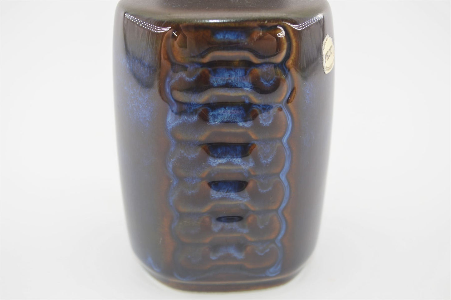 Mid-Century Søholm Stentøj Vase 3321 Design Einar Johansen Danmark 1960s Bornholmer Studiokeramik