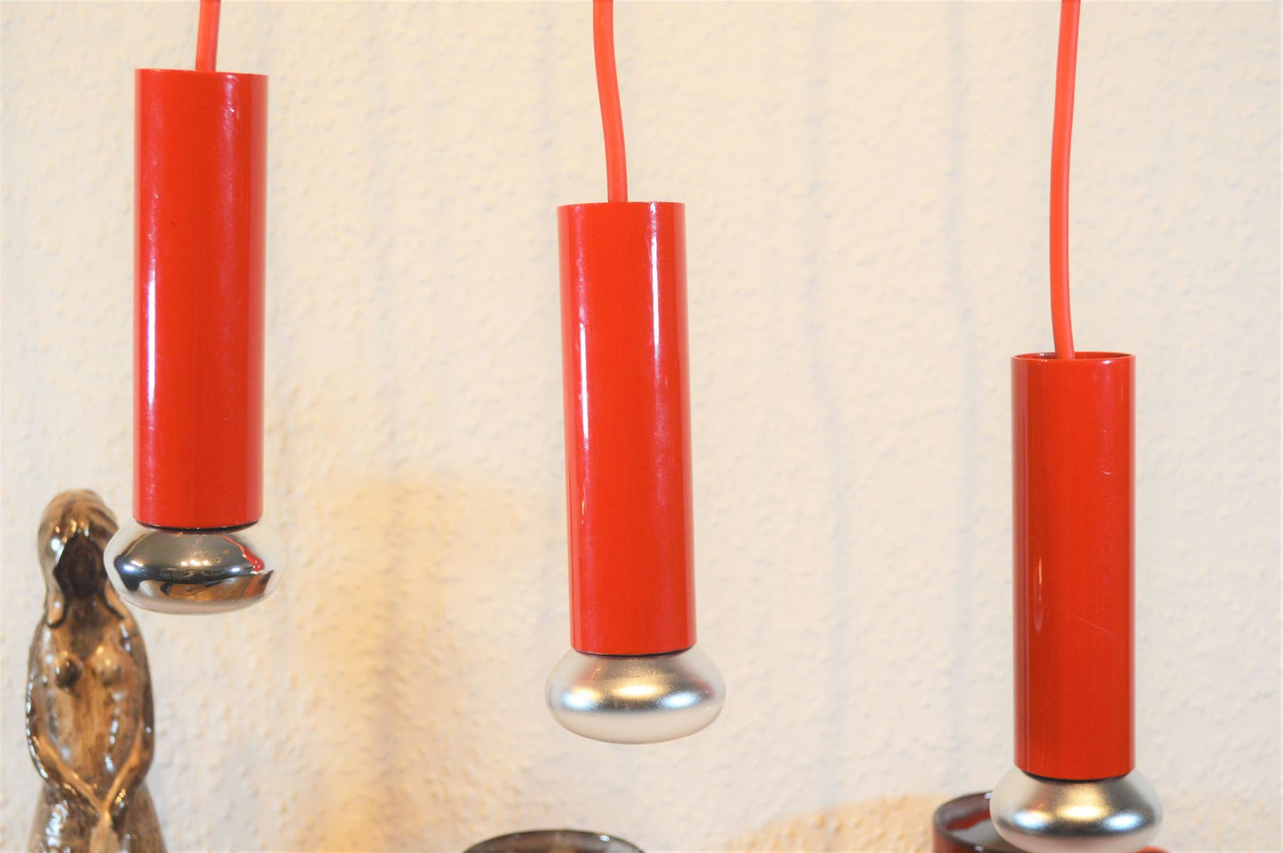 Mid-Century 1970s Pop-Art Design Kaskadenlampe Spotlampe Space Age Design Denmark