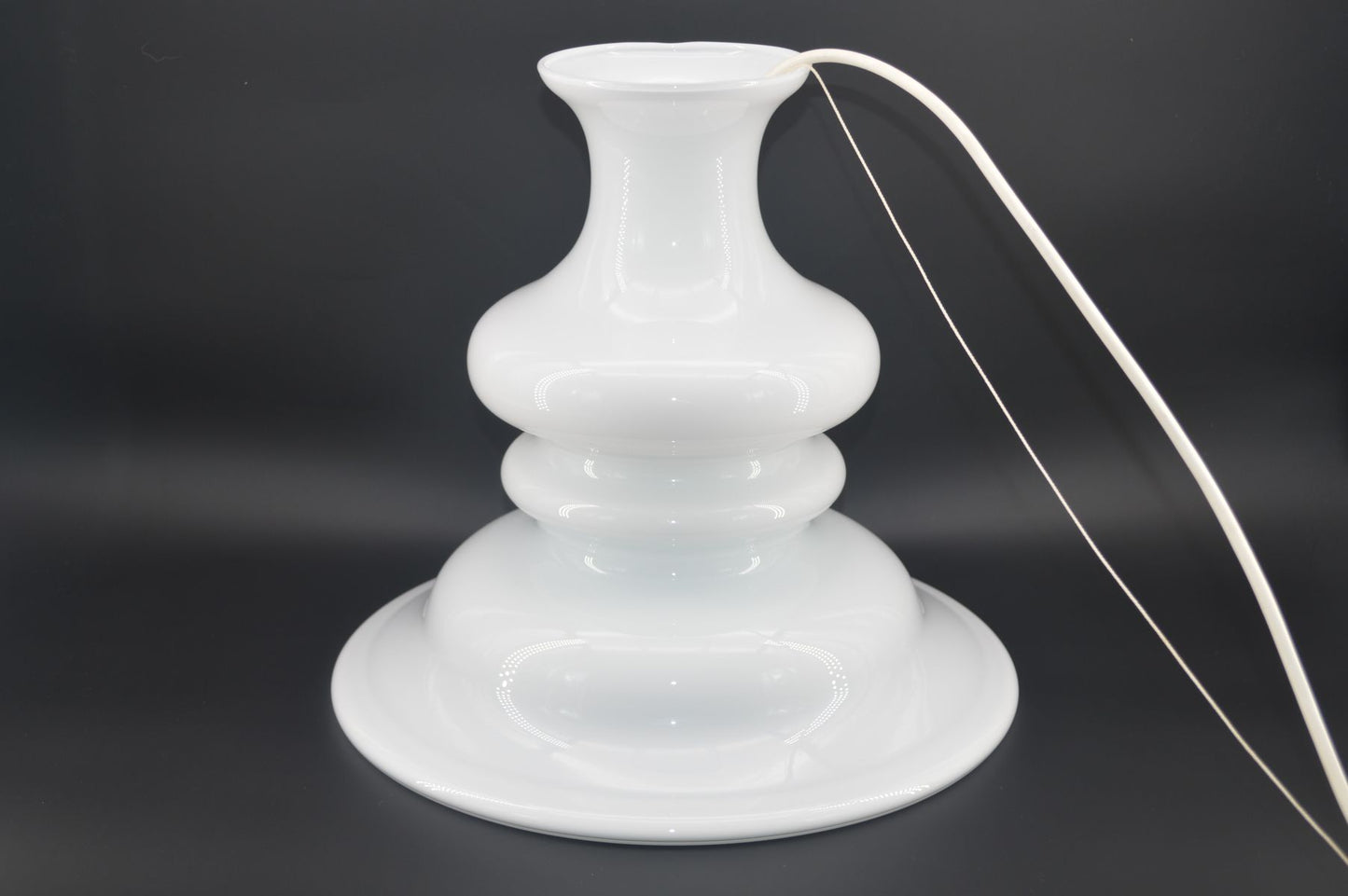 Holmegaard Denmark Library Pendel Hängelampe 1980s Sidse Werner Mid-Century Danish Design Lampe