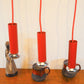 Mid-Century 1970s Pop-Art Design Kaskadenlampe Spotlampe Space Age Design Denmark