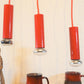Mid-Century 1970s Pop-Art Design Kaskadenlampe Spotlampe Space Age Design Denmark