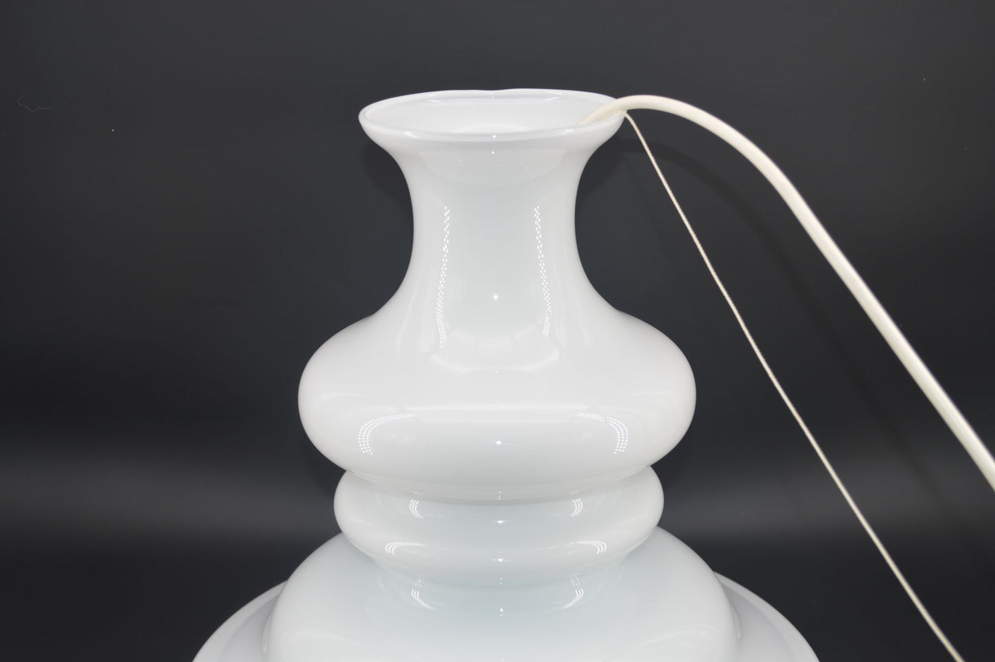 Holmegaard Denmark Library Pendel Hängelampe 1980s Sidse Werner Mid-Century Danish Design Lampe
