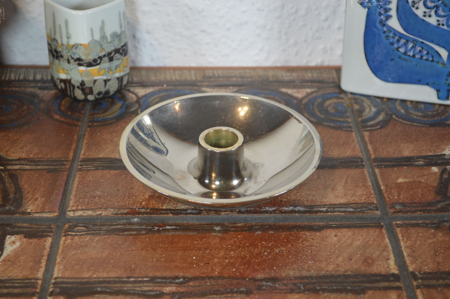 Vintage PL DK Pats Pend Denmark Kerzenhalter 1960s Danish Design
