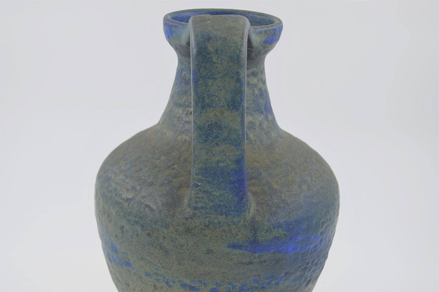 WGP Karlsruher Majolika Vase 7302 Friedgard Glatzle Design 1960er Jahre Fat Lava/ Popart Design