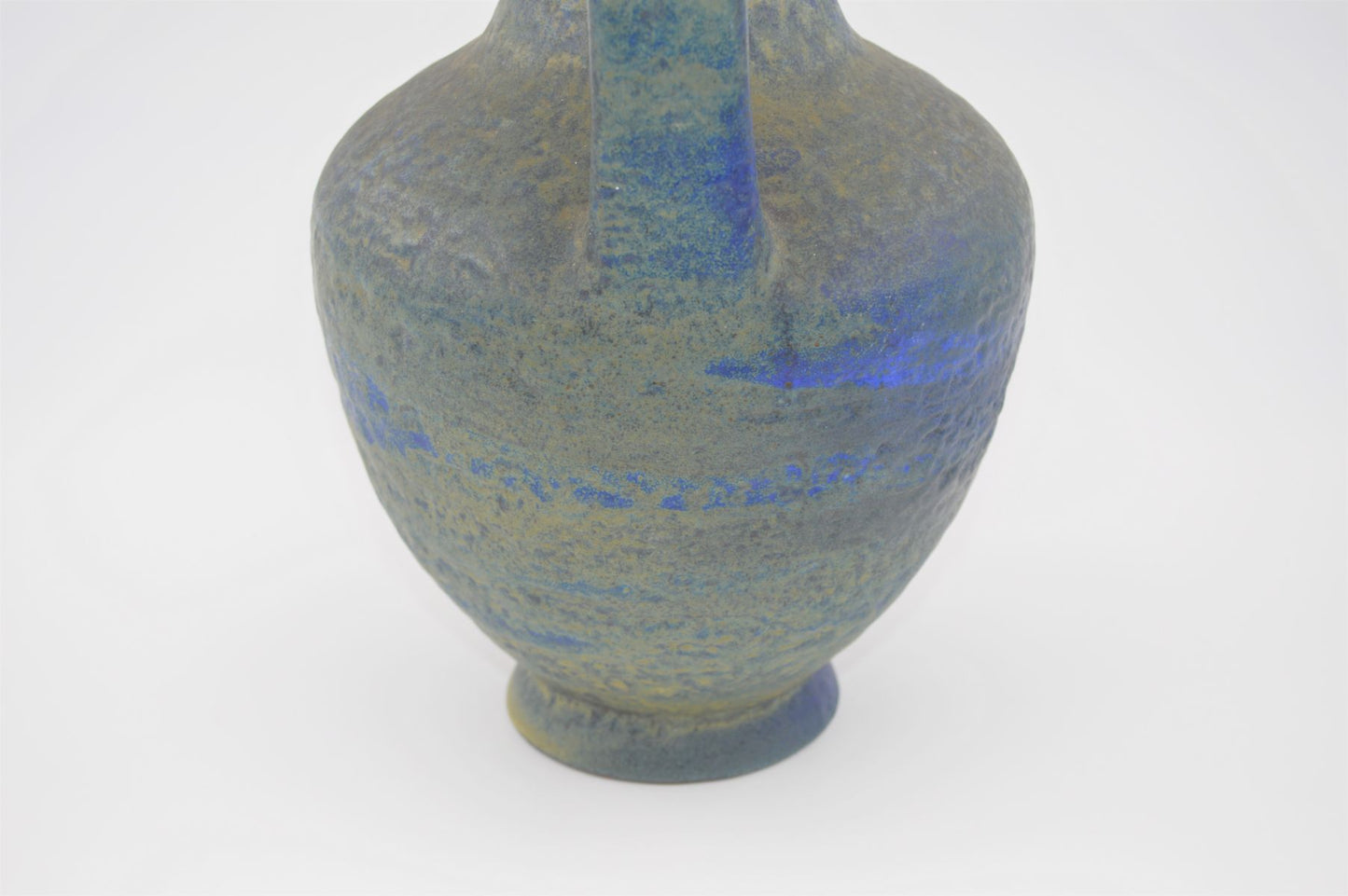 WGP Karlsruher Majolika Vase 7302 Friedgard Glatzle Design 1960er Jahre Fat Lava/ Popart Design