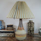 Mid-Century Karen Margrethe und Ejnar Monrad Rasmussen Kamo Denmark Tischlampe 1970’s Danish Design Studiokeramik