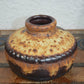 Vintage Pan Keramik Studiokeramik Vase 1970s Fat Lava Mid-Century Design