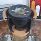Midcentury Richard Nissen M4315 Cast Iron Fondue Danish Design