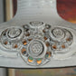 Demstrup Keramik Ib Oluf Hansen 1970' Modernist Design Pendant Lampe Dänemark