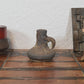 Mid-Century Graue Fat-Lava Keramik Vase 1960s Design WGP