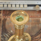 Mid-Century Aedel Malm Denmark Messing Kerzenhalter 1980s Danish Design