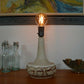 Dänische TBO Danmark Mid-Century handgearbeitete Studiokeramik Fat-Lava Tischlampe Danish Modern Pop-Art Design