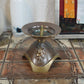 Mid-Century Aedel Malm Denmark Bronze Candle Holder 1960s Danish Design