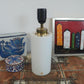 Große Vintage Odreco Danmark Opalglas Lampe 1970s Danish Design Glaskunst Dänemark
