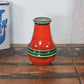 Vintage Jasba Keramik Vase N606 1960s Pop-Art Retro Design Fat Lava