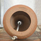Mid-Century Aksel Larsen Axella Stentoj Lampe 1970s Brutalist Danish Design
