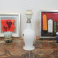 Royal Copenhagen Torino opal glaslampe Michael Bang 1980'erne Dansk Design