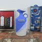 Karsten Nielsen Frederikshavn Danmark Keramik Schnapsflasche 1980s Studiokeramik Danish Desig