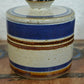 Maritime Bornholm Keramik Dose Marianne Starck 1970's Danish Design